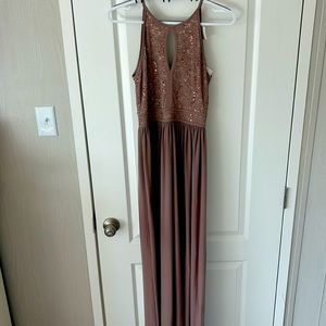 Beautiful long halter dress